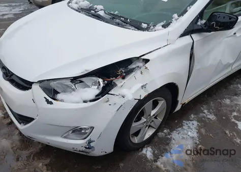 2013 Hyundai Elantra Gls from USA, damaged, VIN 5NPDH4AE2DH195779